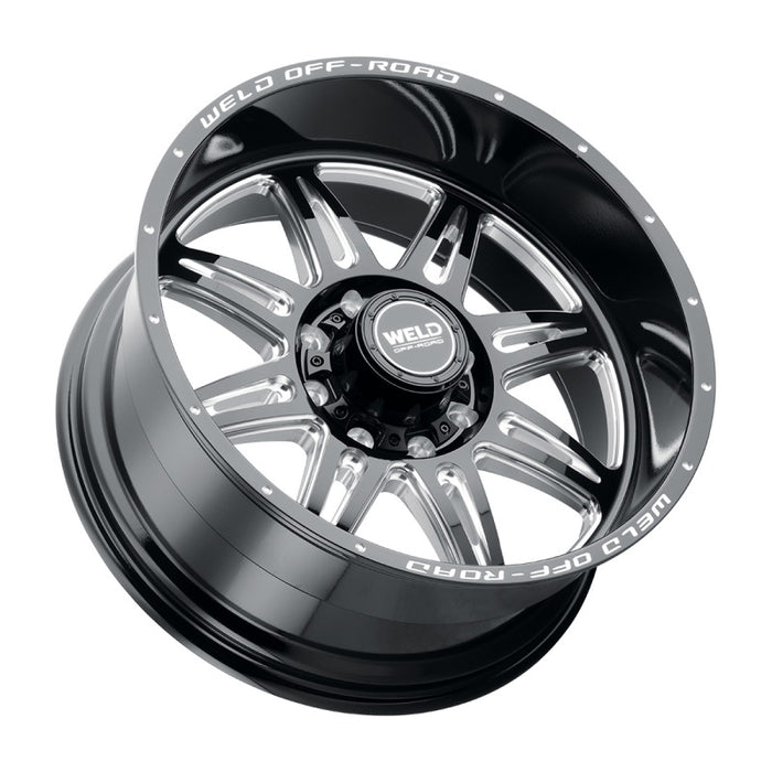 Weld Cheyenne W132 Series 20x10 / 8x170 BP / -18 Offset / 4.75 BS / 125.1 Bore Gloss Black MIL W13200017475