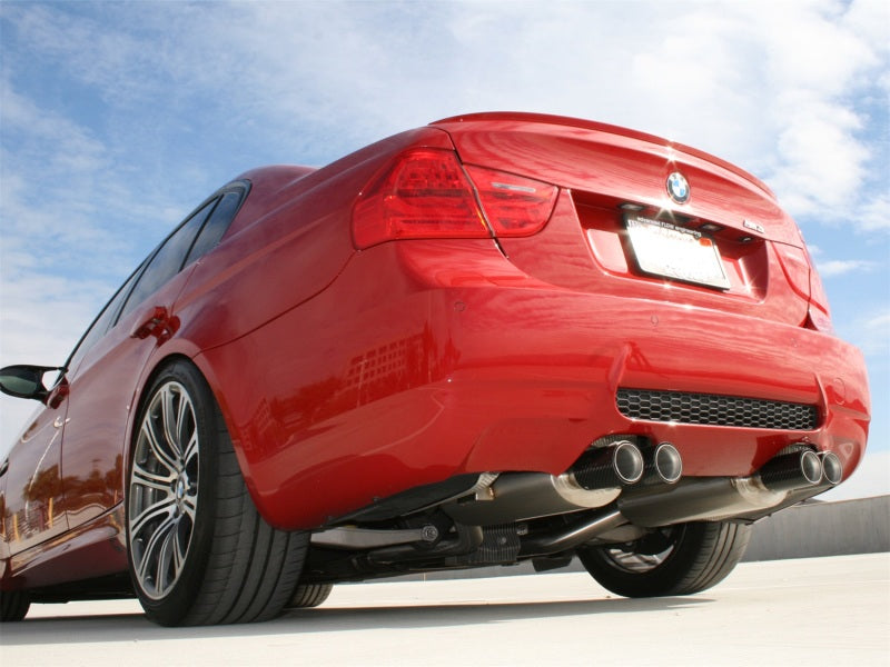 aFe MACHForce XP Exhaust Cat-Back 2.5in Dia Carbon Fiber Tips SS-304 07-13 BMW M3 (E92/93) V8 4.0L 49-36312-C