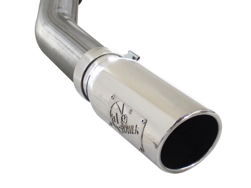 aFe MACHForce XP Exhausts Cat-Back SS 409 EXH Polished CB Ford F-150 11-12 V6-3.5L (tt) 49-43038-P