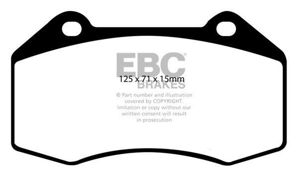 EBC 08-10 Fits Chevrolet Cobalt SS Bluestuff Front Brake Pads DP51539NDX