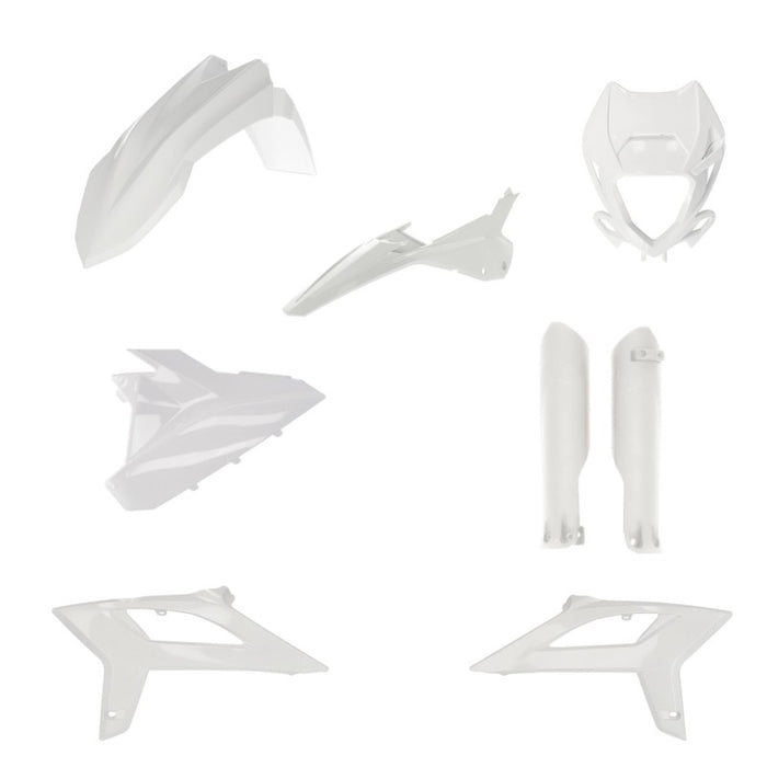 Acerbis 2936260002 Full Plastic Kit White
