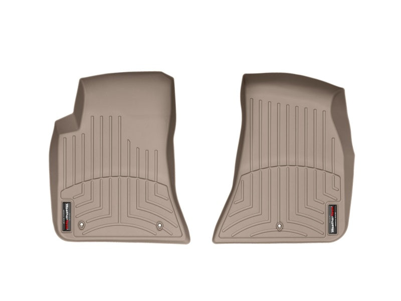 WeatherTech 11+ Compatible with Dodge Challenger Front FloorLiner Tan 453861