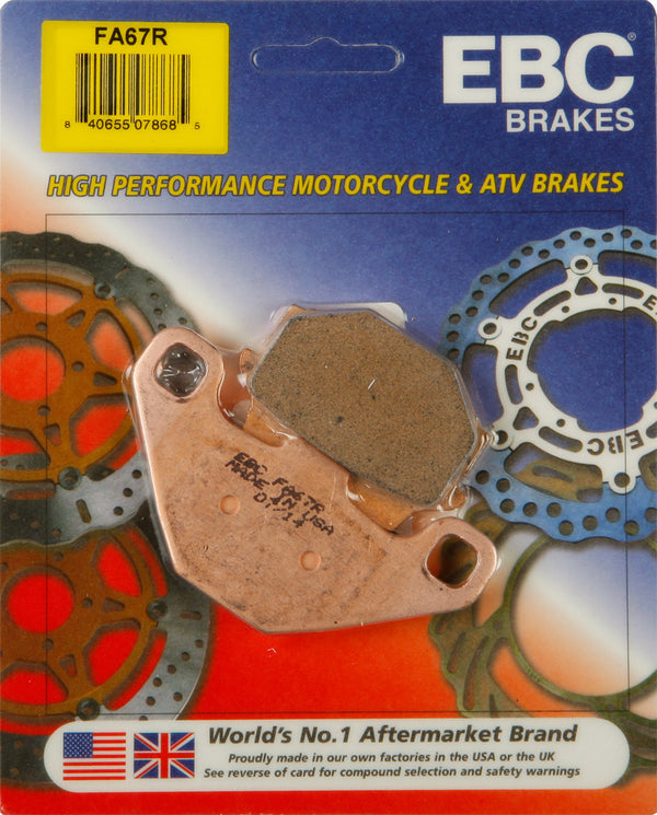 EBC Brakes FA67R Disc Brake Pad Set