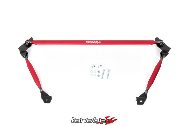 Tanabe Sustec 4-Point Front Strut Tower Bar For 2020-2021 Toyota Supra 3.0T TTB205F