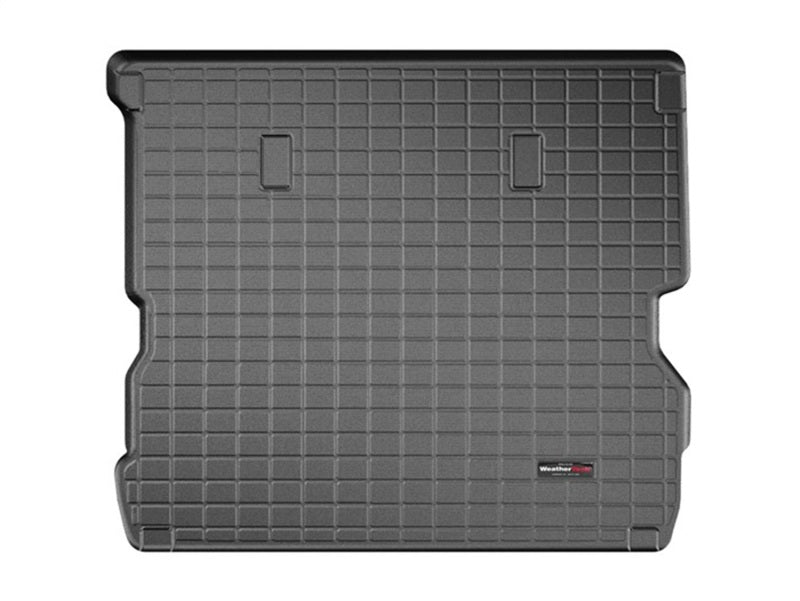 WeatherTech 2017+ Land Rover Discovery Cargo Liner Black (w/ 4 Zone Climate Control) 401084