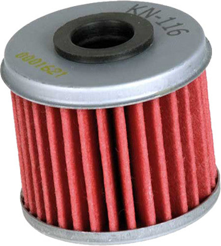 K&N Motorcycle Oil Filter: High Performance, Premium, Designed to be used with Synthetic or Conventional Oils: Fits Select Honda Vehicles, KN-116