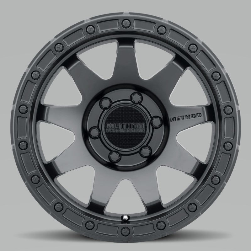 Method MR317 18x9 +3mm Offset 6x5.5 106.25mm CB Matte Black Wheel MR31789060503