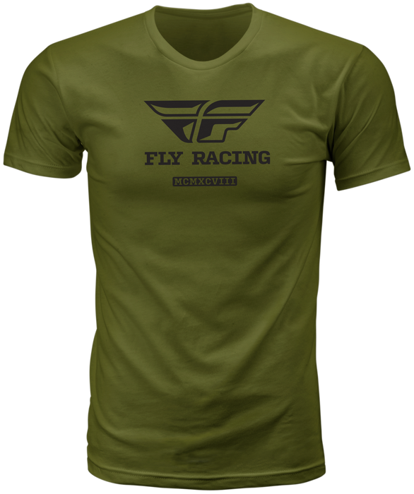 Fly Racing Fly Evolution Tee Olive Md 352-0135M
