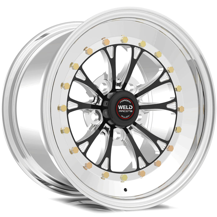 Weld Vitesse 15x8 / 5x4.5 BP / 5.5in. BS Black Wheel Non-Beadlock 794B-58210