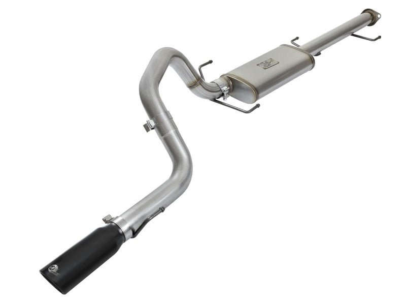 aFe MACH Force Xp 3in SS Cat-Back Single Rear Exit Exhaust w/Black Tips 07-14 Toyota FJ Cruiser 49-46028-B