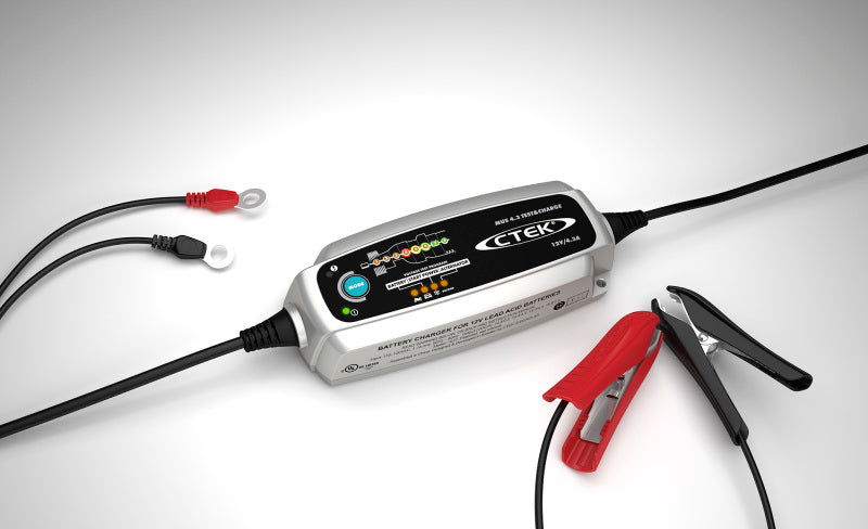 Ctek () Silver Mus 4.3 Test & Charge 12 Volt Fully Automatic Charger And Tester 56-959