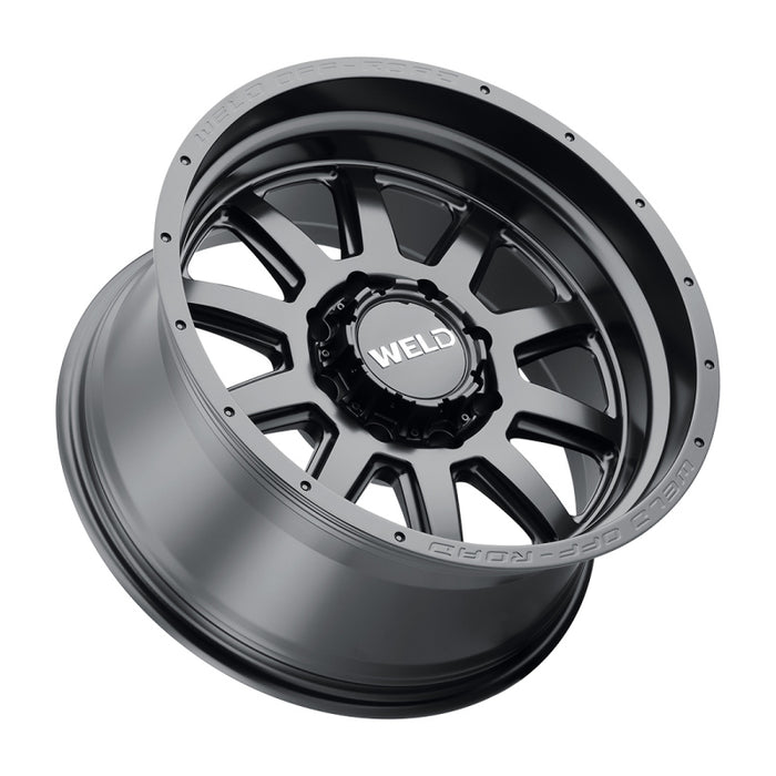 Weld Off-Road W101 20X12 Stealth 8X170 ET-44 BS4.75 Satin Black 125.1 W10102017475