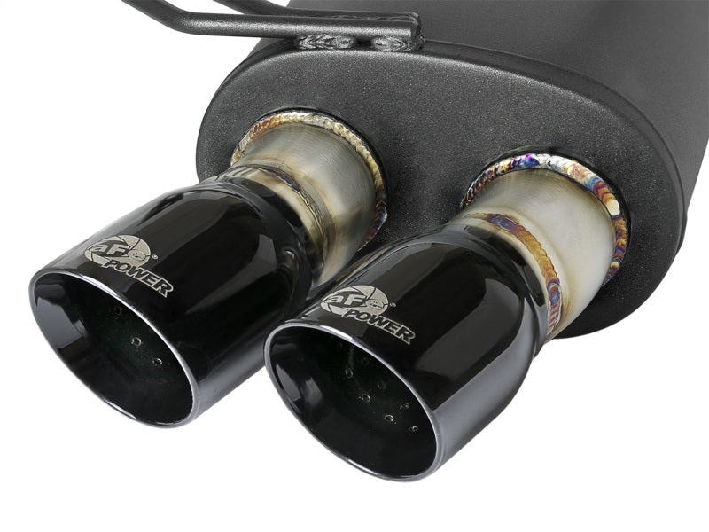 aFe MACH Force-Xp 2-1/2in 304 SS Cat-Back Exhaust w/ Black Tips 05-08 BMW Z4 M Coupe (E86) L6 3.2L 49-36339-B