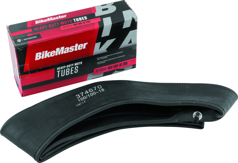 Bikemaster Heavy Duty Motorcycle Tire Tubes 100/100-18 Tr6 374670