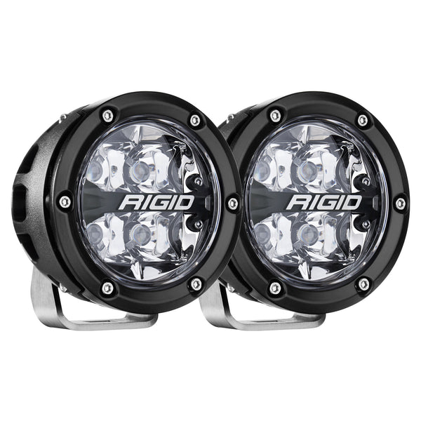RIGID 360-Series 4in LED Off-Road Spot Beam RGBW (Pair) 36402