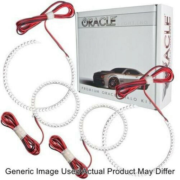 Oracle Lights 2632-003 LED Head Light Halo Kit Red for 2002-2005 BMW 6 Series