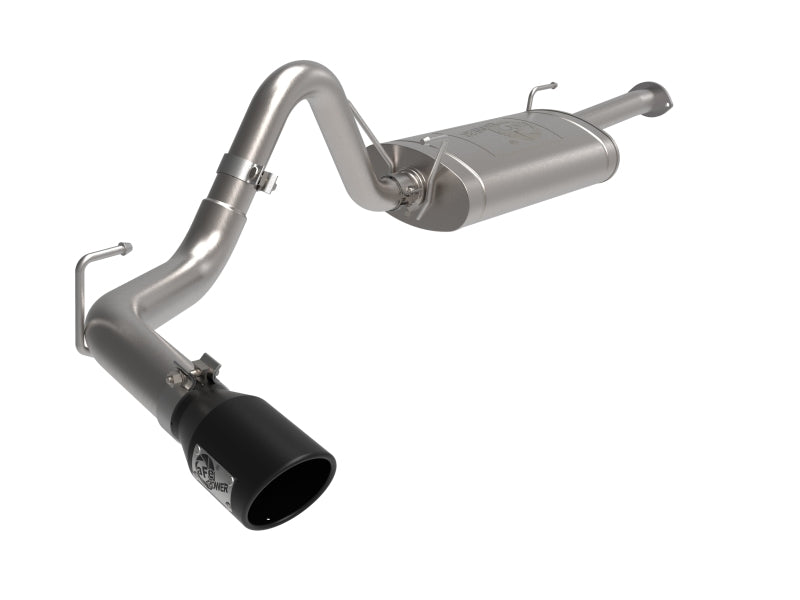 aFe 16-22 Toyota Tacoma Apollo GT Series 2.5in. 3in. 409 SS Cat-Back Exhaust System w/ Black Tip 49-46063-B