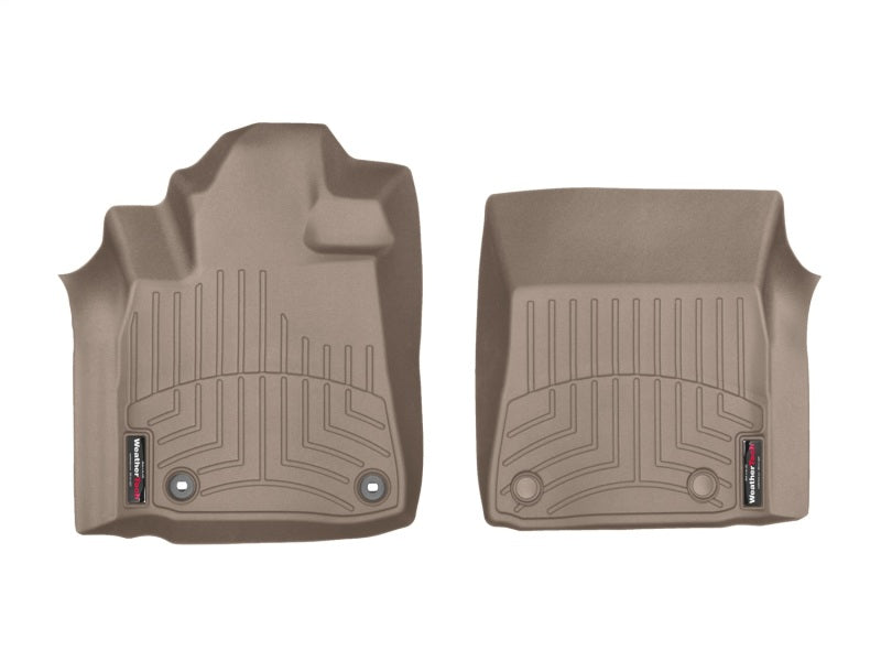 WeatherTech 12+ Toyota Tundra Front FloorLiner Tan 454081