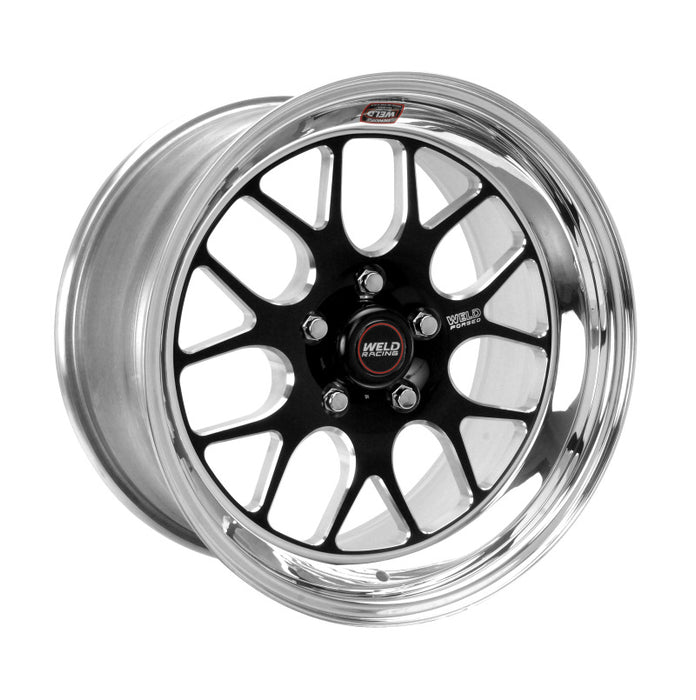 Weld S77 HD 17x9 / 6x5 BP / 5.9in. BS Black Wheel (HD Low Pad) Non-Beadlock 77LB7090X59A