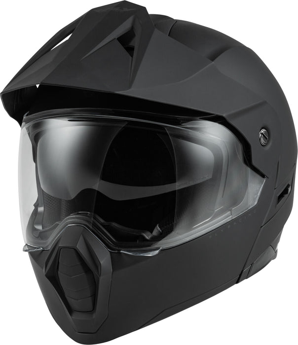 Fly Racing Odyssey Modular Helmet (Matte Black, Medium)