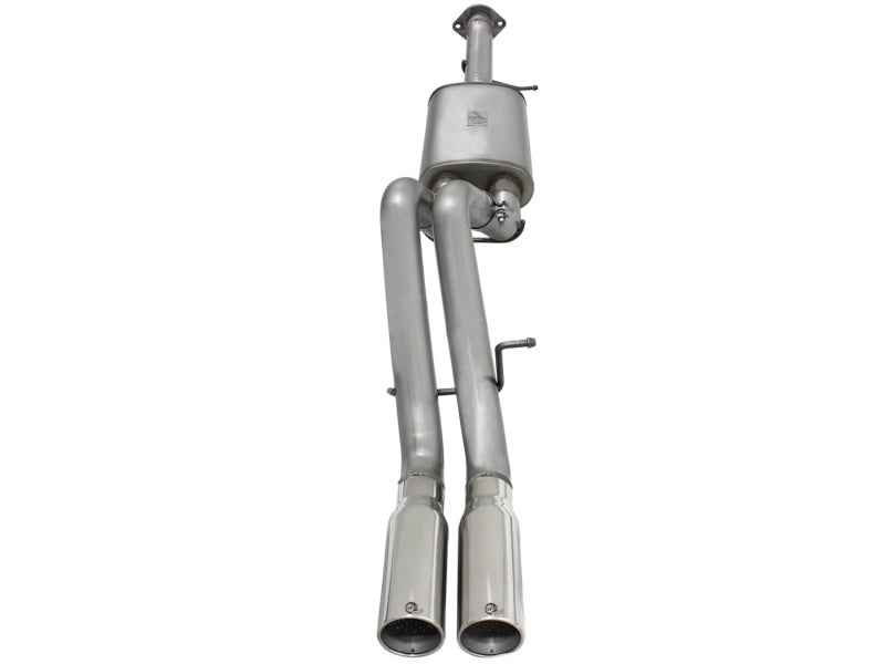 aFe Power MACHForce XP Exhaust System Cat-Back 409 Stainless Steel 07-08 Hummer H2 V8 6.0L/6.2L 49-44049