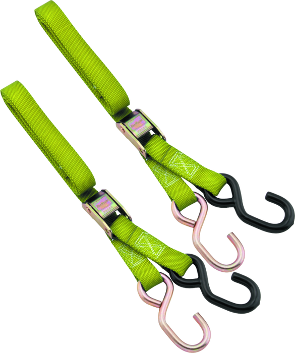 BikeMaster 1in Tiedown Green 100508