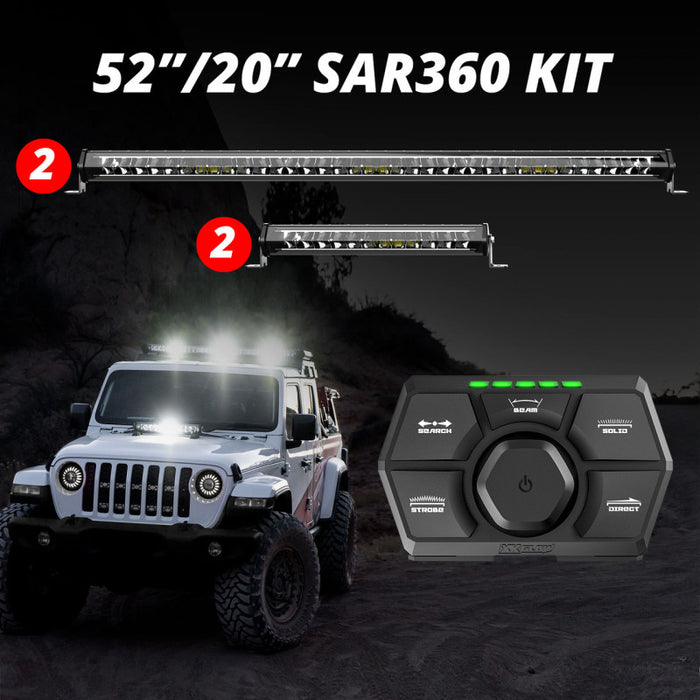 Xk Glow 360 S.A.R. Light Bar System XK-SAR360-3311