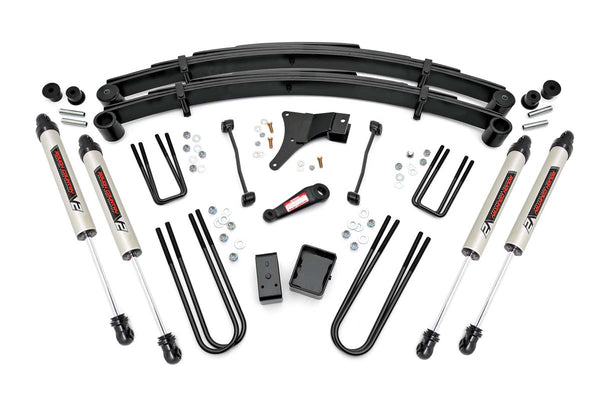 Rough Country 6 Inch Lift Kit Rear Blocks V2 Fits Ford F-250/F-350 Super Duty (1999) 49370