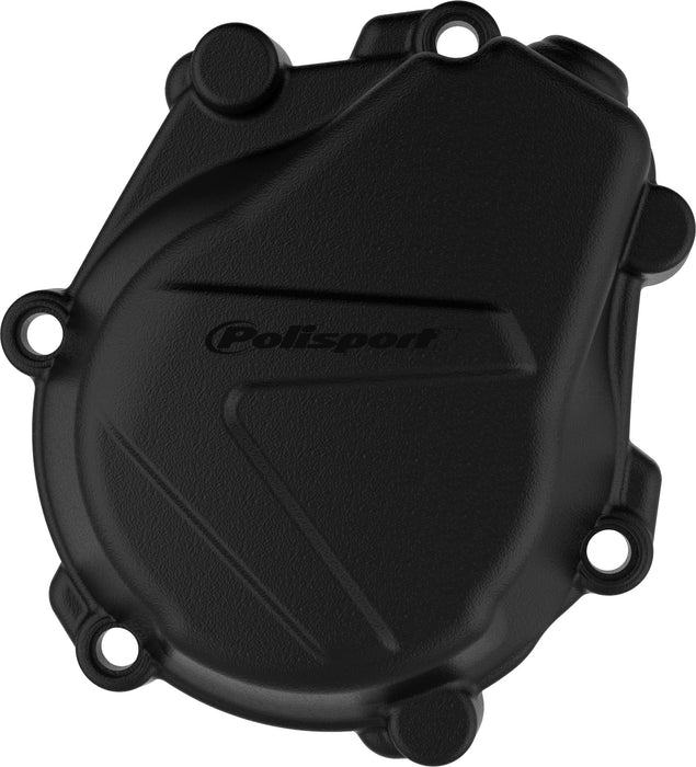 Polisport Ignition Cover Protector (Black) for 16-22 KTM 450SXF