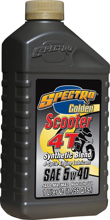 Spectro Golden Scooter Semi-Syn 4T 5W40 1 Lt L.SGS454