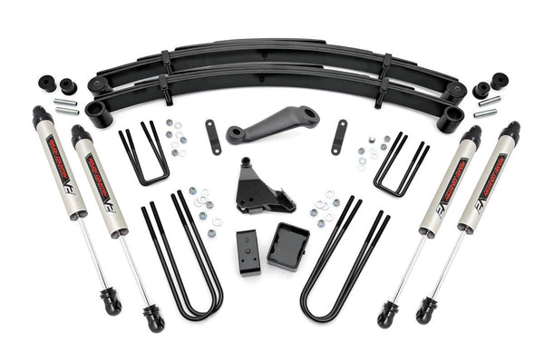 Rough Country 6 Inch Lift Kit Rear Blocks V2 Fits Ford F-250/F-350 Super Duty (99-04) 49670