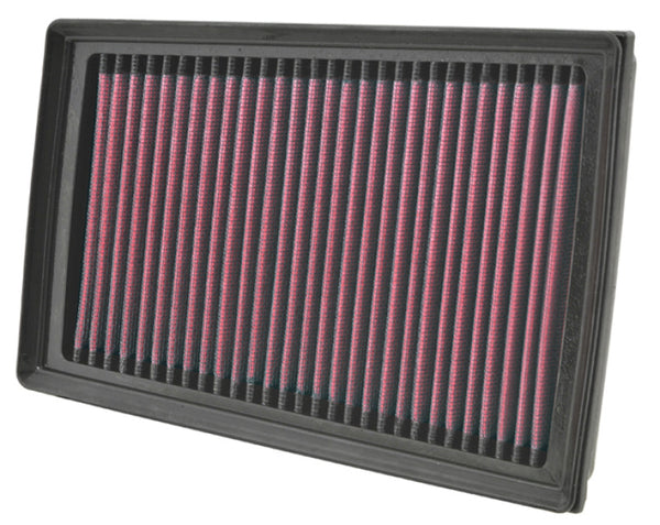 K&N 07-11 Compatible with Nissan 1.125in H x 9.063in L x 6.438in W Replacement Air Filter 33-2944