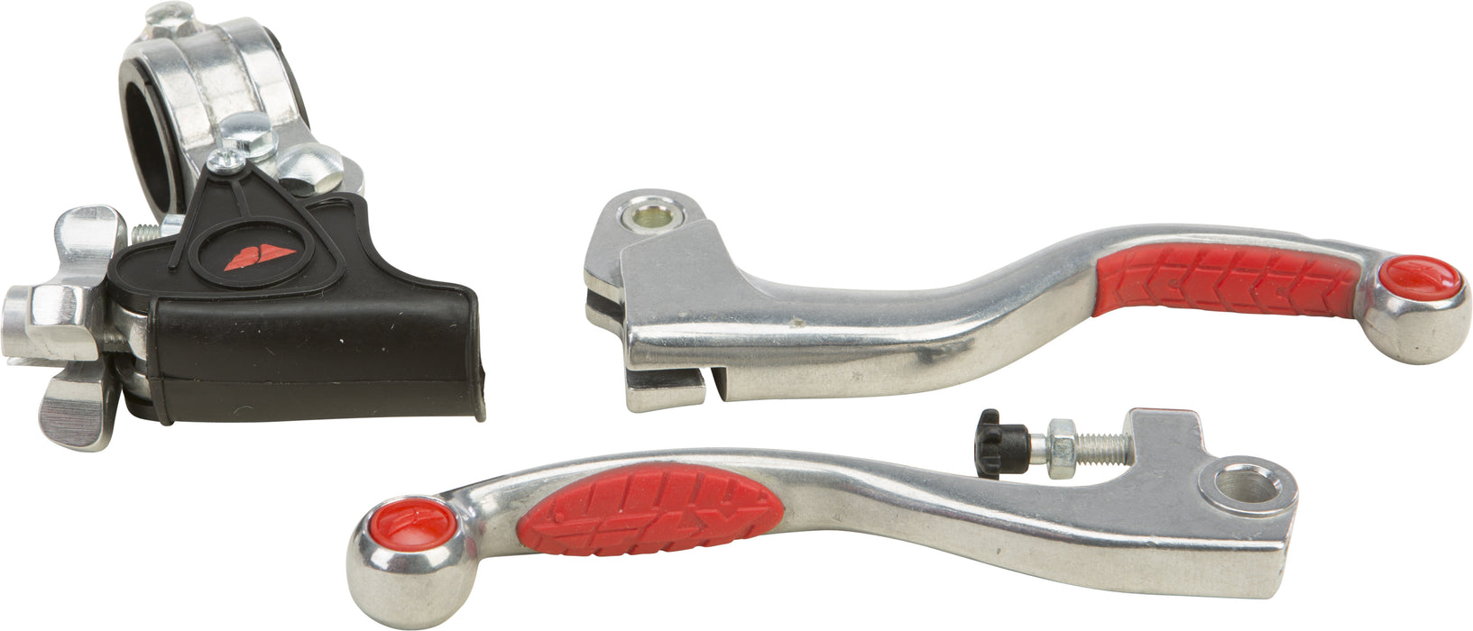 Fly Racing Easy Pull Pro Shorty Off-Road Motorcycle Clutch Kit with Grip Compatible for CR125R 1984-2003 - Red/One Size