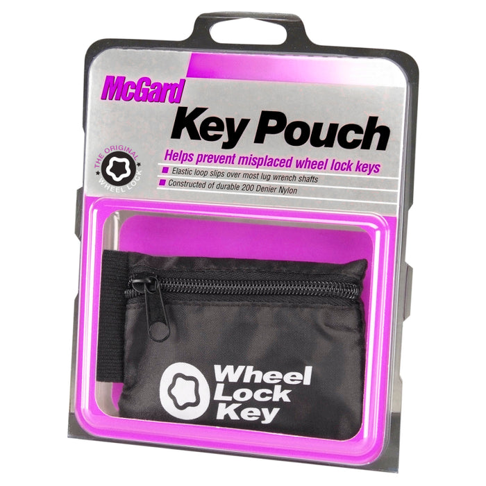 Mcgard Wheel Key Lock Storage Pouch, Black 70007