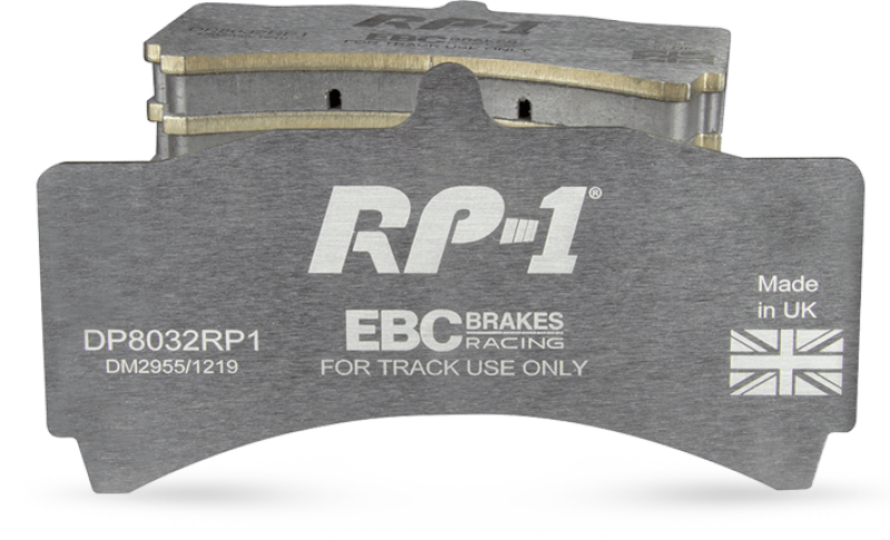 EBC Racing 2016 Fits Ford Mustang GT350 5.2L RP-1 Race Front Brake Pads DP83055RP1