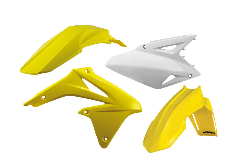 Acerbis White/Yellow Complete Plastic Body Kit (2113820357)