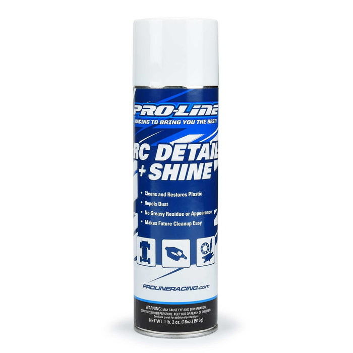 Pro-Line Racing Pro-Line RC Detail + Shine Spray PRO636700 Electric Car/Truck Option Parts