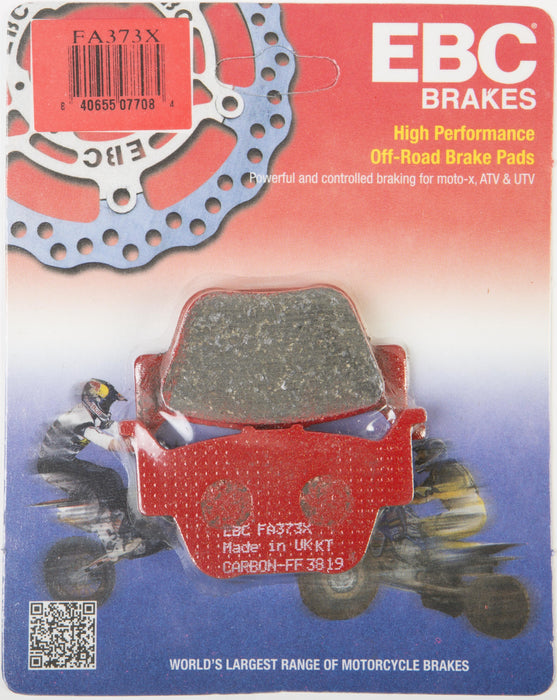 EBC Brakes Brakes FA373X X-Series Carbon Brake Pad