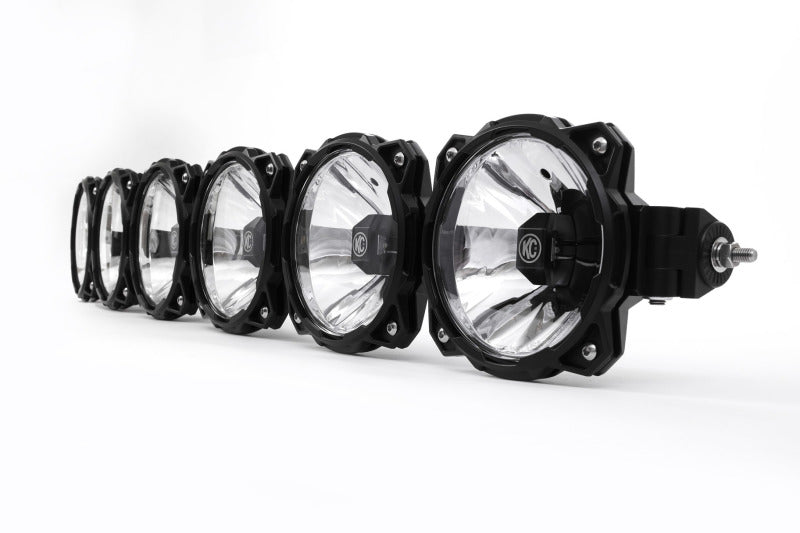 KC HiLiTES Yamaha YXZ1000R 39in. Pro6 Gravity LED 6-Light 120w Combo Beam Overhead Light Bar System 91310