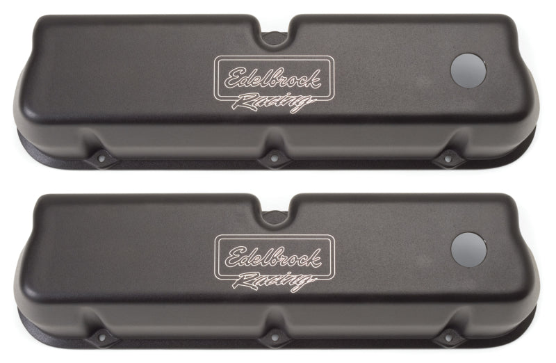 Edelbrock Valve Cover Victor Series Ford 289-302-351W CI V8 Tall Black 41263