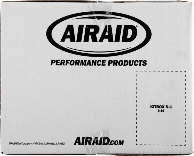 Airaid Cold Air Intake System By K&N: Increased Horsepower, Cotton Oil Filter: Compatible With 2011-2014 Ford (F150) Air- 400-701