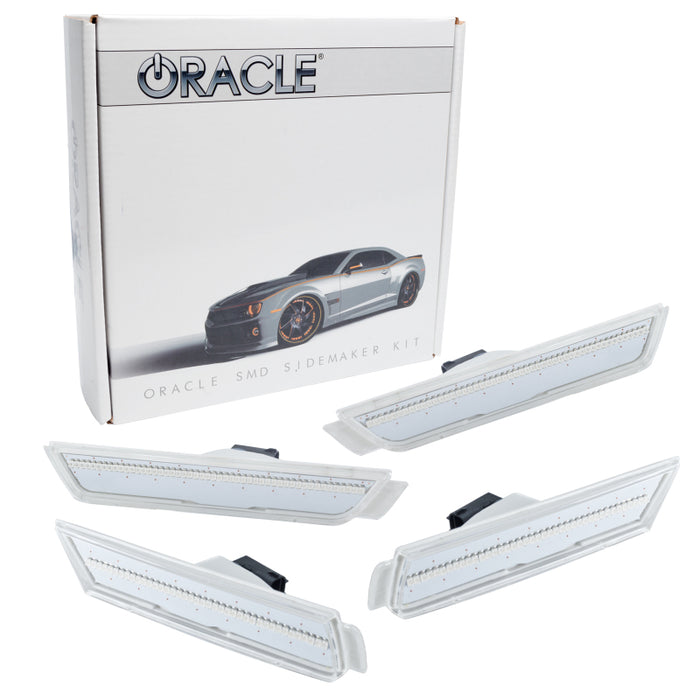 Oracle Lighting 2010-2015 Chevrolet Camaro Concept Sidemarker Set Clear Lens Mpn: 3101-019