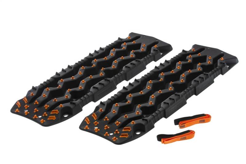 Arb 4X4 Accessories Tred Pro Recovery Boards Black With Orange Teeth Tredprobob