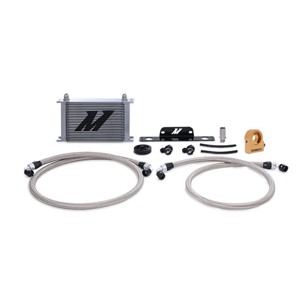 Mishimoto 10-15 Chevrolet Camaro SS Thermostatic Oil Cooler Kit Silver MMOC-CSS-10TSL