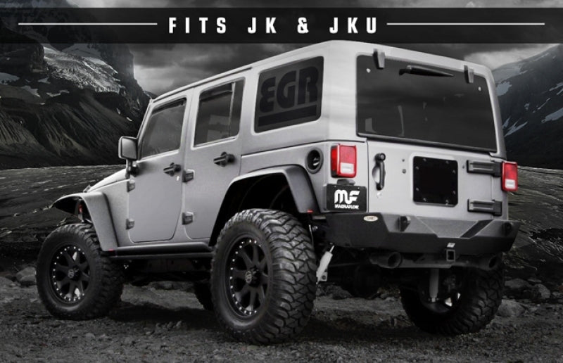 Magnaflow Jk Fits Jeep Wrangler Street Series Axle-Back Performance Exhaust