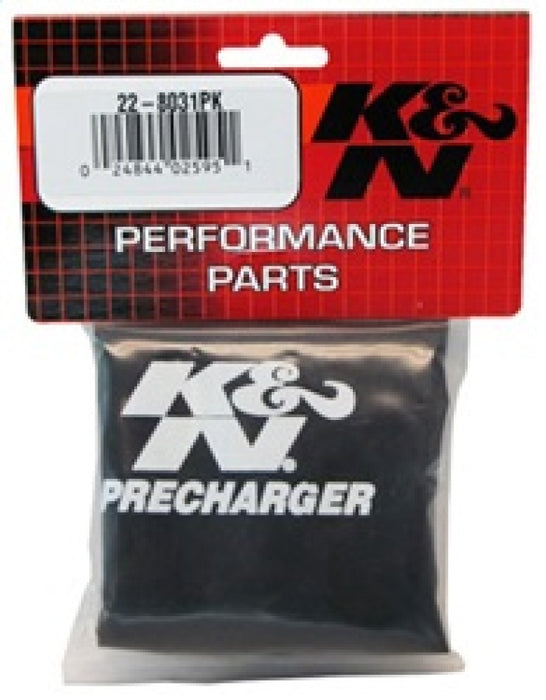 K&N 22-8031Pk Black Precharger Filter Wrap For Your Rd-6000 Filter 22-8031PK
