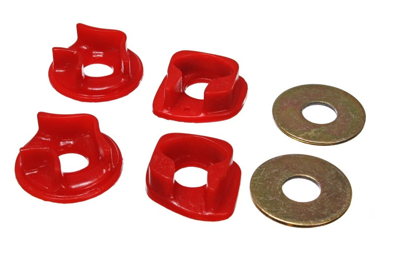 Energy Suspension 88-91 Honda Civic Red Motor Mount Inserts (Manual Transmission) (2 Torque Position 16.1104R