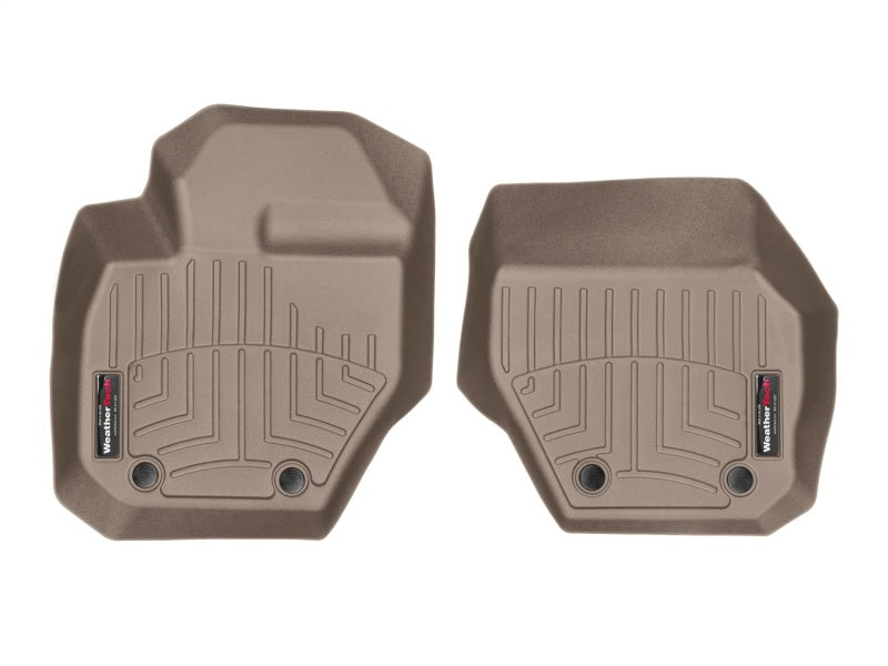 WeatherTech 10+ Volvo XC60 Front FloorLiner Tan 452341