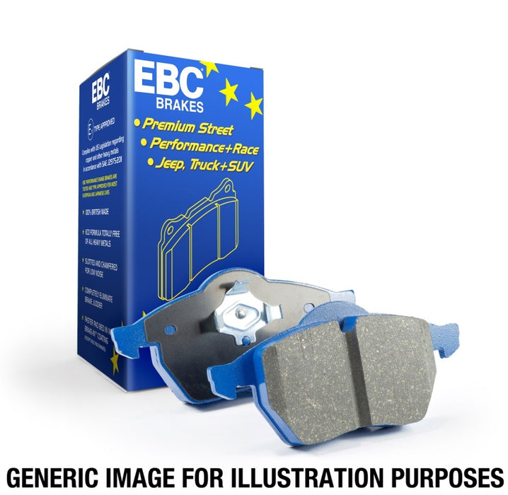 EBC 13-16 Mercedes-Benz GL63 AMG 5.5 Twin Turbo Bluestuff Rear Brake Pads DP52137NDX