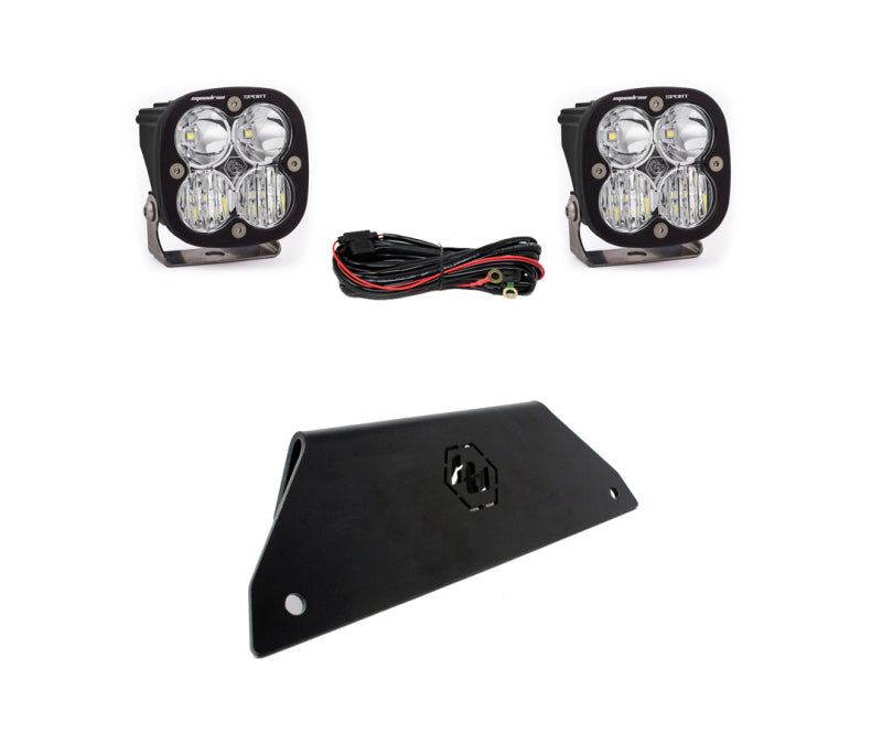 Baja Designs Polaris RZR Pro XP Lower Bumper LED Light Kit Sport D/C Clear 447169